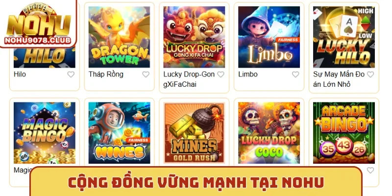 Cộng đồng vững mạnh tại Nohu